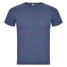 Camiseta manga corta hombre efecto jaspeado canalé tubular - Imagen 16