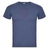 Camiseta manga corta hombre efecto jaspeado canalé tubular - Imagen 17