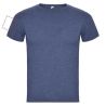Camiseta manga corta hombre efecto jaspeado canalé tubular - Imagen 26