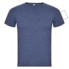 Camiseta manga corta hombre efecto jaspeado canalé tubular - Imagen 28