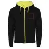 Chaqueta sudadera unisex con capucha microperforada - Imagen 8
