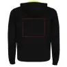 Chaqueta sudadera unisex con capucha microperforada - Imagen 17