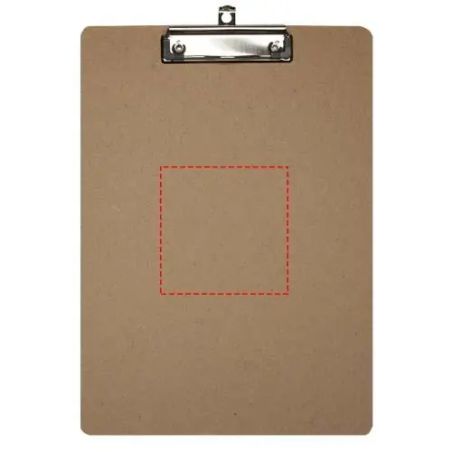 Portapapeles de MDF de 32 x 23 cm con clip de hierro