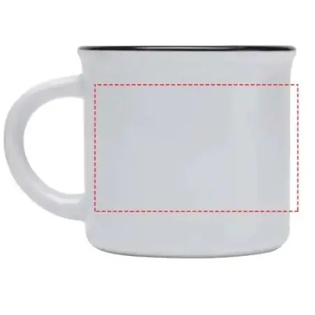 Taza cerámica 240 ml vintage sublimación lavavajillas