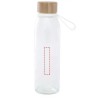 Botella vidrio 500 ml tapa bambú asa silicona - Imagen 9