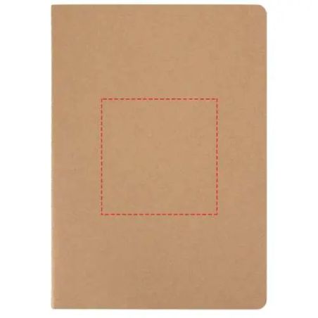 Libreta kraft A5 páginas punteadas 32 hojas