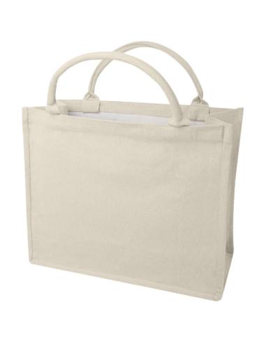 Bolsa Tote cuadrada de material reciclado de 400 g/m² "Page"