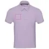 Polo unisex rizo reciclado 230 g/m² algodón poliéster - Imagen 7