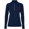 Sudadera técnica media cremallera raglán mujer reflecto - Imagen 9
