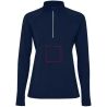Sudadera técnica media cremallera raglán mujer reflecto - Imagen 14