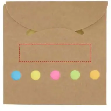 Libreta notas adhesivas 125 pequeñas 25 grandes 5 colores
