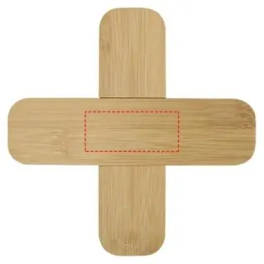 Salvamanteles bambú grande 15,3 cm