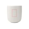 Juego 2 tazas cerámica mate 200 ml ergonómicas - Imagen 4