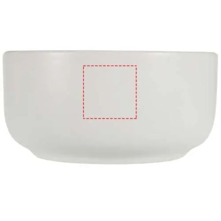 Set bandeja acacia con 2 cuencos cerámica