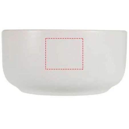Set bandeja acacia con 2 cuencos cerámica