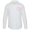 Camisa hombre sarga algodón manga larga - Imagen 8