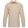 Camisa unisex pana corte recto - Imagen 9