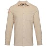Camisa unisex pana corte recto - Imagen 11