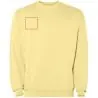 Sudadera cuello redondo unisex lavado ácido canalé - Imagen 14