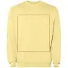 Sudadera cuello redondo unisex lavado ácido canalé - Imagen 16