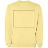 Sudadera cuello redondo unisex lavado ácido canalé - Imagen 19