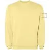 Sudadera cuello redondo unisex lavado ácido canalé - Imagen 26