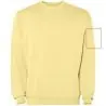 Sudadera cuello redondo unisex lavado ácido canalé - Imagen 27