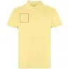 Polo unisex manga corta lavado ácido canalé tapeta - Imagen 14