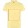 Polo unisex manga corta lavado ácido canalé tapeta - Imagen 18