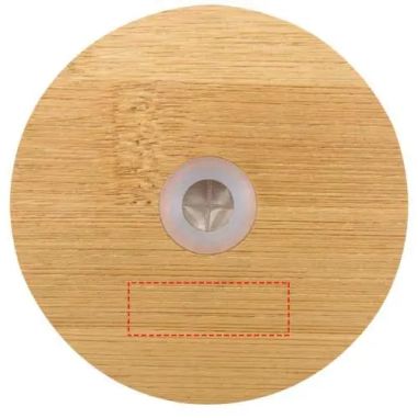 Jarra vidrio borosilicato 650 ml con tapa bambú