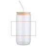 Jarra vidrio borosilicato 650 ml con tapa bambú - Imagen 7
