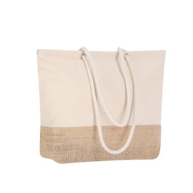 Bolsa yute algodón 48 x 35 x 15 cm
