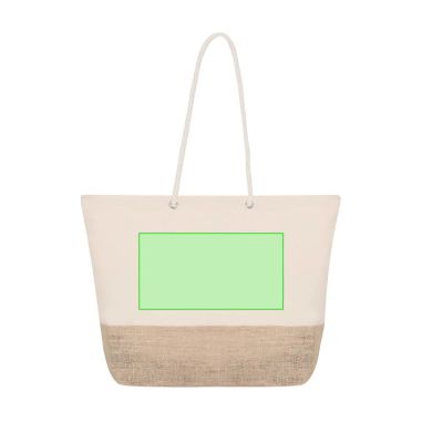 Bolsa yute algodón 48 x 35 x 15 cm