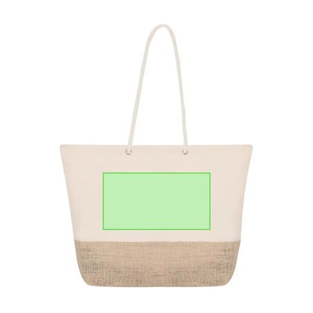 Bolsa yute algodón 48 x 35 x 15 cm