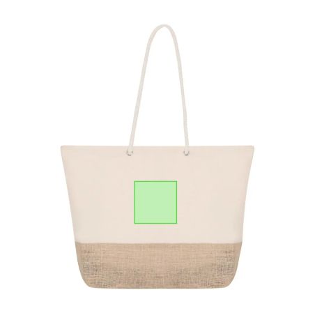 Bolsa yute algodón 48 x 35 x 15 cm