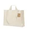 Bolsa algodón reciclado 150 g/m² con fuelle - Imagen 2