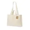 Bolsa algodón reciclado 150 g/m² con fuelle - Imagen 3