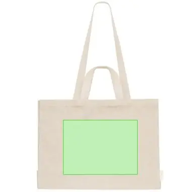 Bolsa algodón reciclado 150 g/m² con fuelle