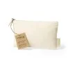 Neceser algodón orgánico 180g/m² cremallera etiqueta eco - Imagen 2