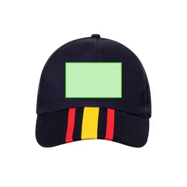 Gorra 5 paneles diseño España algodón peinado velcro