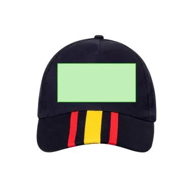 Gorra 5 paneles diseño España algodón peinado velcro