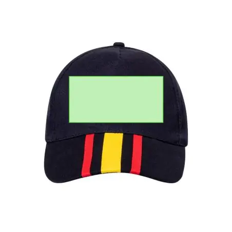 Gorra 5 paneles diseño España algodón peinado velcro