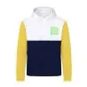 Sudadera tricolor con felpa cepillada y capucha - Imagen 7