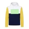 Sudadera tricolor con felpa cepillada y capucha - Imagen 9