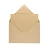 Postal navideña semillas pino adorno madera - Imagen 6