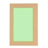 Postal navideña semillas pino adorno madera - Imagen 9