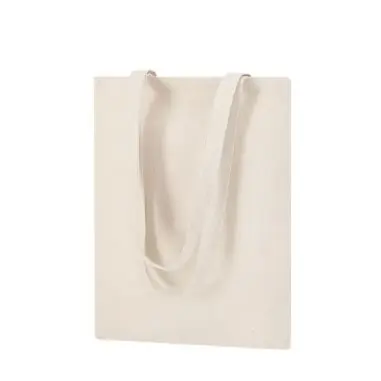 Bolsa algodón 140 g/m² asas largas