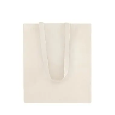 Bolsa algodón 140 g/m² asas largas
