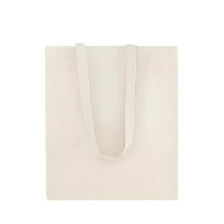 Bolsa algodón 140 g/m² asas largas