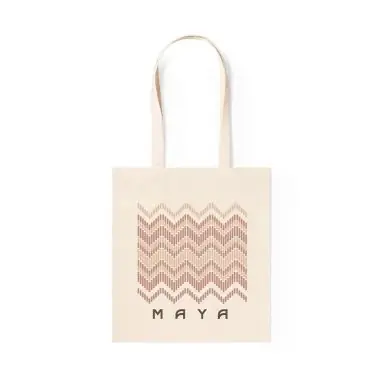 Bolsa algodón 140 g/m² asas largas